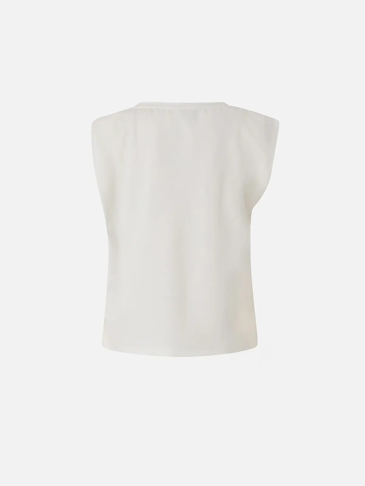 Blusa smanicata 106478A35D Z05 PINKO Bianco-biancaneve 