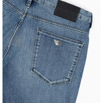 Jeans vestibiltà slim 8N1J06 1G19Z 0943 EMPORIO ARMANI Denim blue 