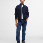 Maglione con zip MKN0731 MKN NY91 BARBOUR Navy 