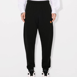 Jogger in jersey di cotone ricamato FF55PA8364MF 99J KENZO Black 