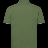 Polo in piquet di cotone 50494697 10241531 01 381 BOSS Open green 