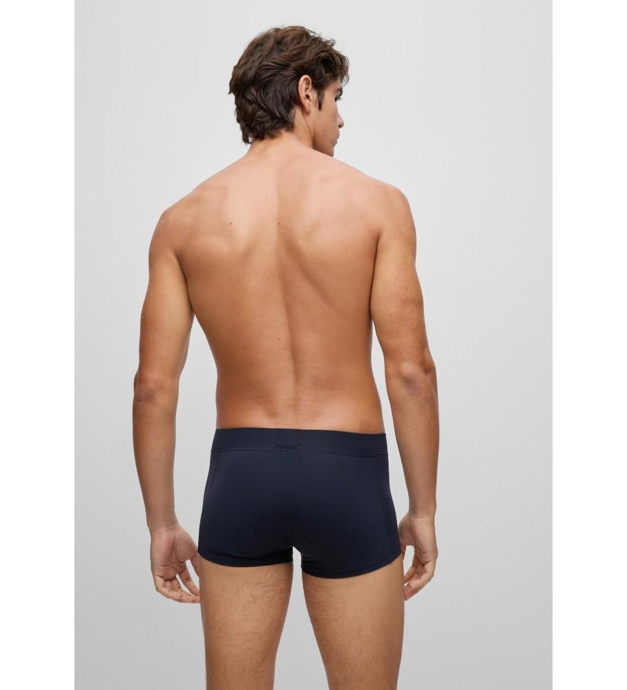 Boxer in microfibra 50475402 10243547 01 405 BOSS Dark blue 