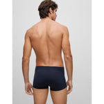 Boxer in microfibra 50475402 10243547 01 405 BOSS Dark blue 