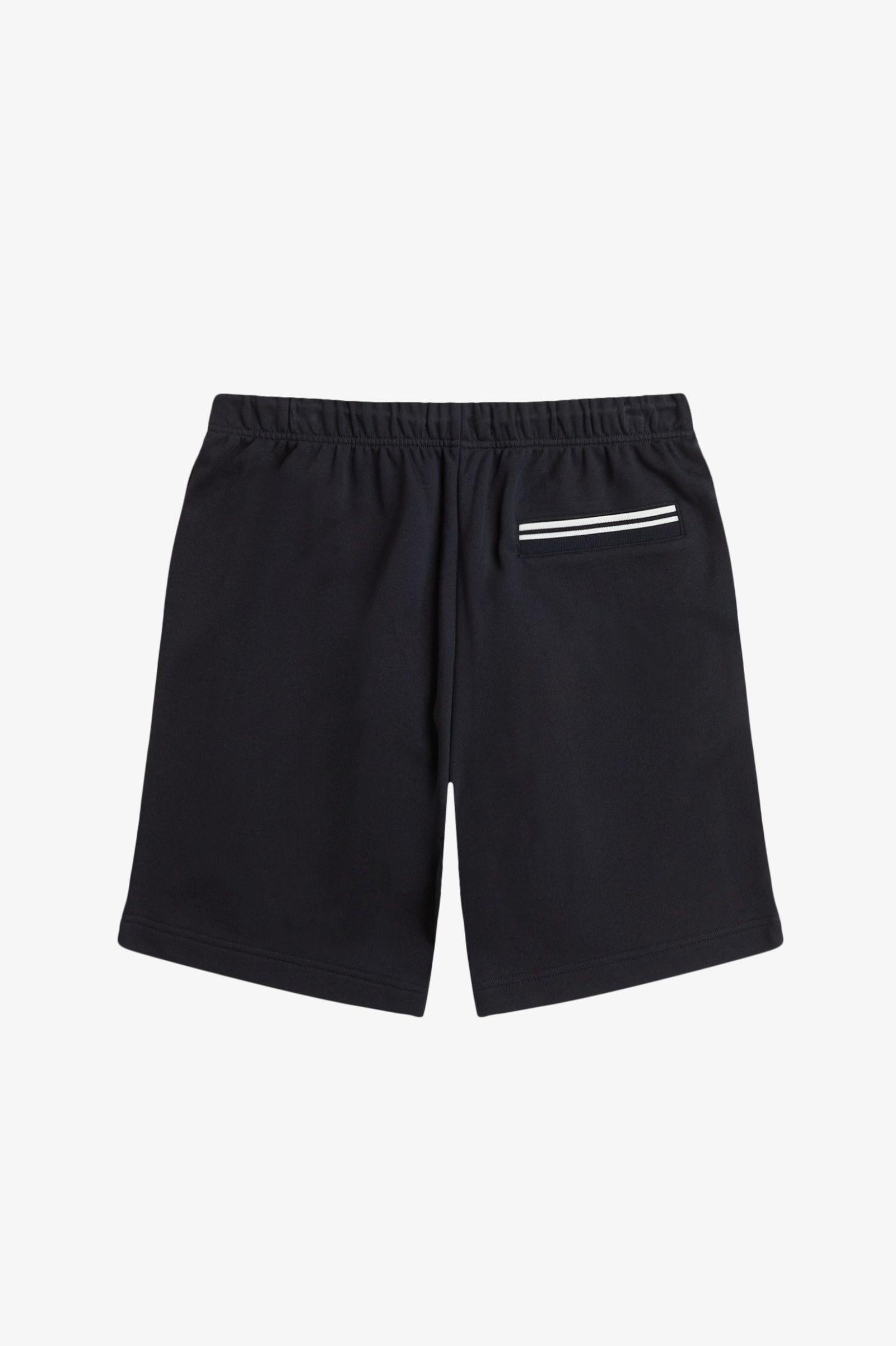 Bermuda in felpa di cotone S8505 102 FRED PERRY Black 