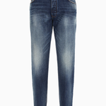 Jeans loose fit in denim selvedge Denim Lab 6R1J69 1DQTZ 0942 EMPORIO ARMANI Blue denim medium 