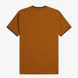 T-shirt con doppia riga M1588 88B FRED PERRY Drkc/nvy/nvy 