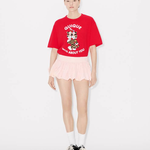 T-Shirt unisex in cotone FG55TS2124SK 22 KENZO Cherry 