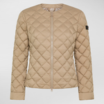 Piumino con trapuntatura a rombi PED5326 01181974 802 PEUTEREY Beige 