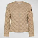 Piumino con trapuntatura a rombi PED5326 01181974 802 PEUTEREY Beige 