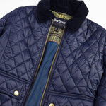 Giacca trapuntata dalla vestibilità aderente LQU1765 LQU NY71 BARBOUR Blue 