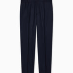 Pantalone in twill di lana stretch EM003669 AF18507 UB118 EMPORIO ARMANI Blue navy 