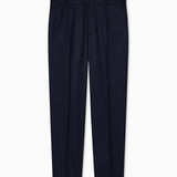 Pantalone in twill di lana stretch EM003669 AF18507 UB118 EMPORIO ARMANI Blue navy 