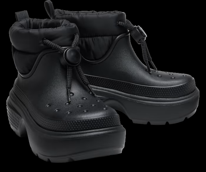 Stivale Stomp Puff 209324 STOMP PUFF BOOT BLK CROCS Black 