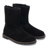 Stivale in suede con interno in shearling UPPSALA ZIP SHEARLING 1030242 BLACK BIRKENSTOCK Black 