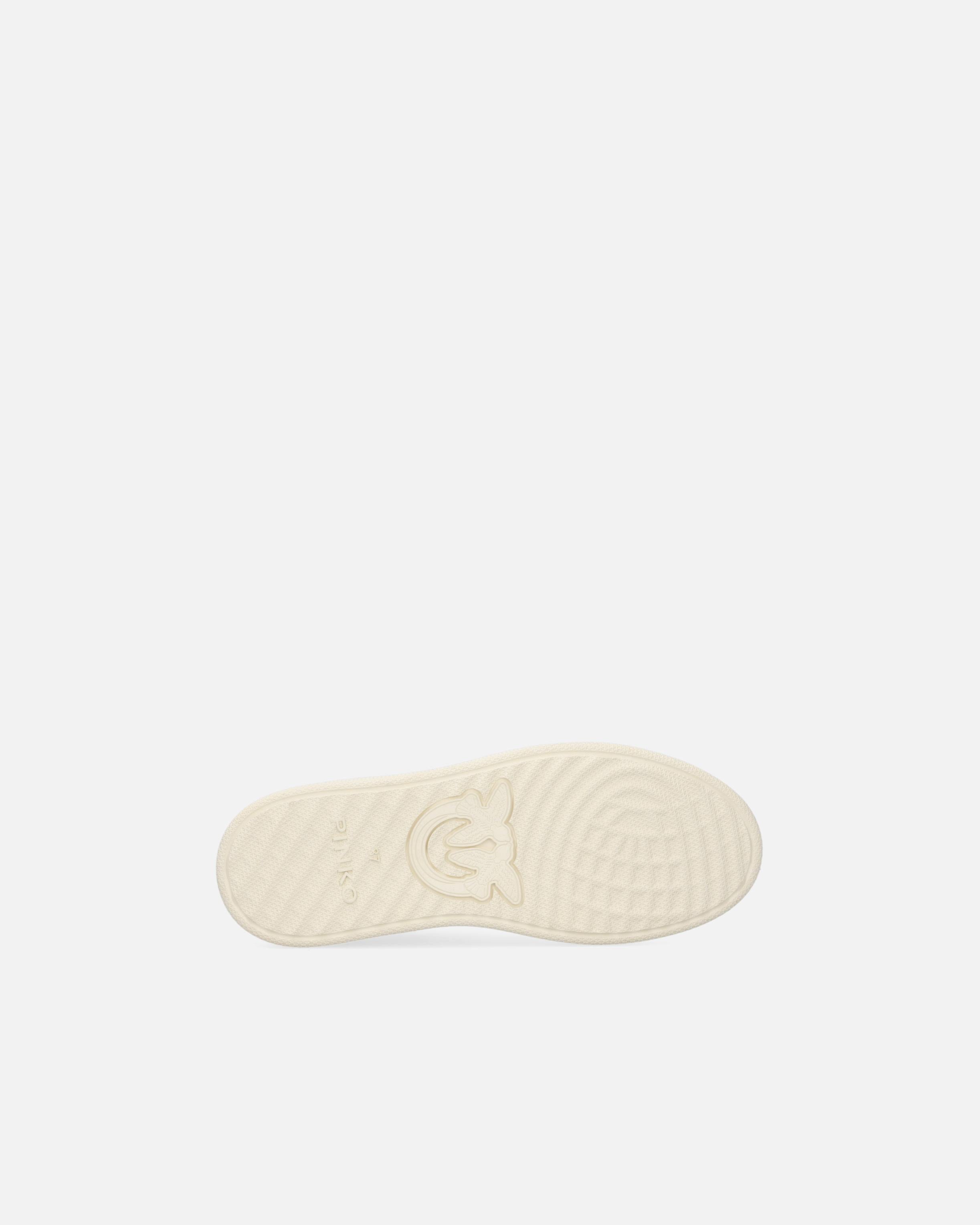 Sneaker in pelle con dettagli metallizzati SS0077P014 ZIA PINKO White/platinum 