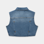 Gilet in denim ASOLA SLEVELESS 2511148 LIGHT BLUE DAILY PAPER Light blue 