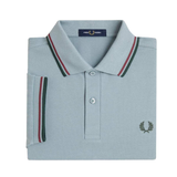 Polo manica corta M3600 98A FRED PERRY Stckpbl/oxb/grsr 