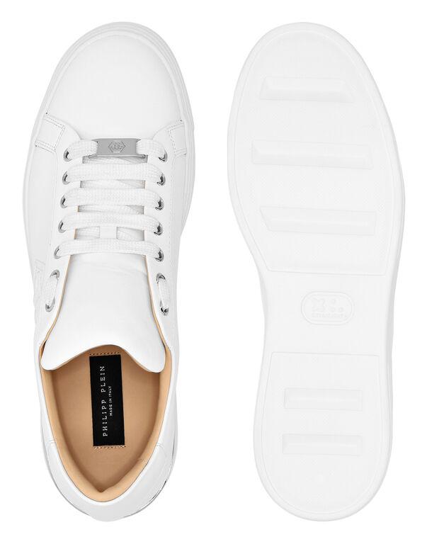 Sneaker in pelle e gomma USC0692 PLE075N 01 PHILIPP PLEIN White 