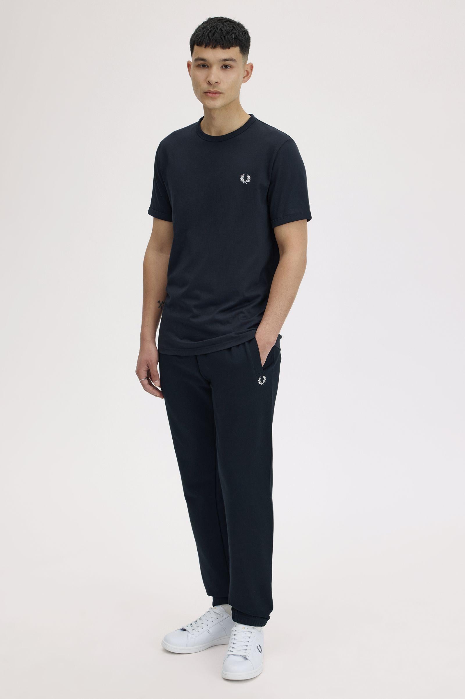 T-Shirt manica corta M3519 608 FRED PERRY Navy 
