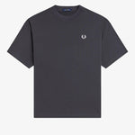 T-Shirt oversize manica corta M2474 297 FRED PERRY Anchor grey 