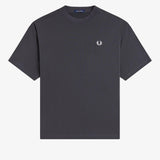 T-Shirt oversize manica corta M2474 297 FRED PERRY Anchor grey 