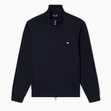 Felpa con zip EM004536 AF10013 UB118 EMPORIO ARMANI Blu navy 