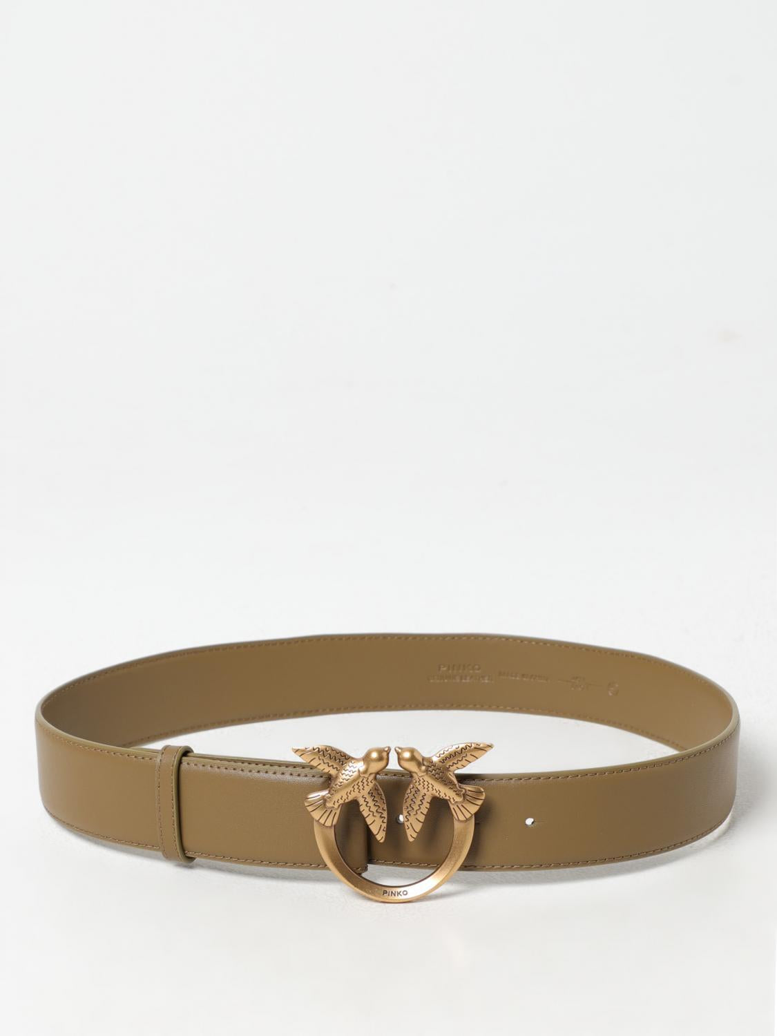 Cintura in pelle 100120A0F1 X25Q PINKO Antique gold 