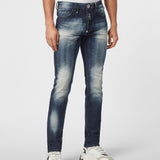 Jeans slim MDT3937 PDE004N 10GI PHILIPP PLEIN Spider gray 