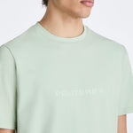 T-shirt con scritta termonastrata PEU5796 99012247 651 PEUTEREY Lattuga 