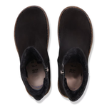 Stivale in suede con interno in shearling UPPSALA ZIP SHEARLING 1030242 BLACK BIRKENSTOCK Black 