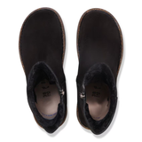 Stivale in suede con interno in shearling UPPSALA ZIP SHEARLING 1030242 BLACK BIRKENSTOCK Black 
