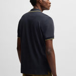 Polo in piquet di cotone 50494697 10241531 01 410 BOSS Navy 