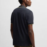 Polo in piquet di cotone 50494697 10241531 01 410 BOSS Navy 