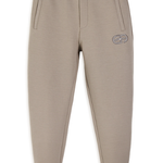 Jogger in jersey con logo ricamato 8N1PT0 1JHSZ 0643 EMPORIO ARMANI Beige 