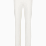 Pantaloni slim fit in twill stretch 8N1J06 1NJ9Z 0101 EMPORIO ARMANI Bianco caldo 