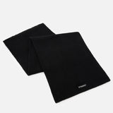 Sciarpa in misto lana a coste 105996A2Z4 Z99 PINKO Nero limousine 