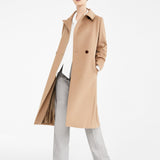 Cappotto a vestaglia in lana 2526016051 006 MAX MARA STUDIO Cammello 