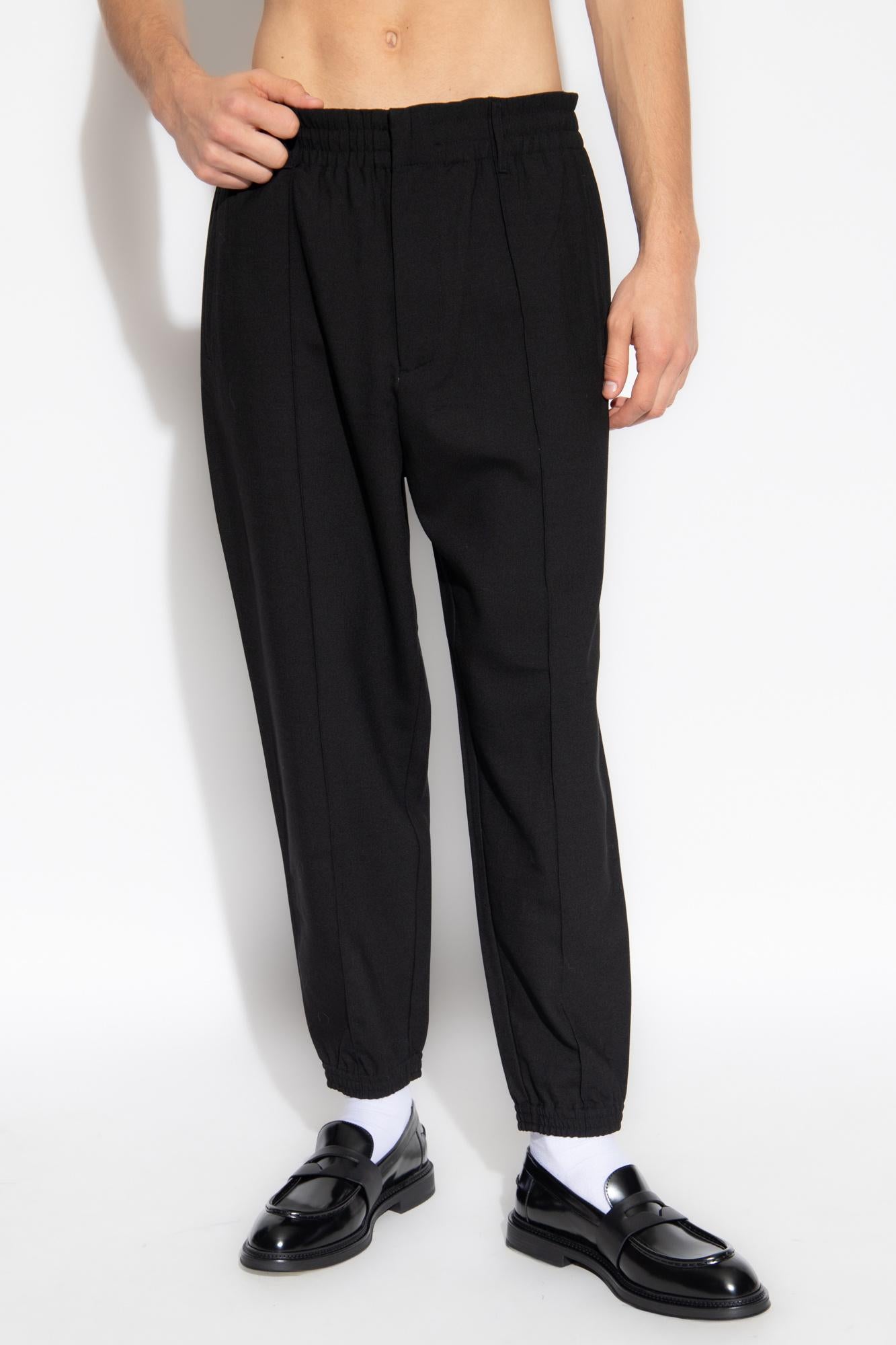 Pantalone relaxed fit 6R1P93 1NFVZ 0999 EMPORIO ARMANI Black 