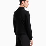 Polo in lana 8N1F43 1M67Z 0999 EMPORIO ARMANI Black 