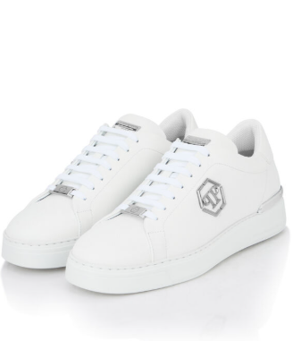 Sneaker in pelle e gomma USC0379 PLE075N 01 PHILIPP PLEIN White 