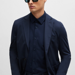 Camicia in jersey 50474283 10239269 01 404 BOSS Dark blue 