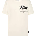 T-Shirt manica corta MTK8478 PJY002N 01OF PHILIPP PLEIN Off white 