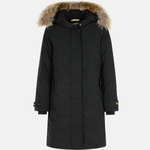 Parka con pelliccia CFWWOU2044FRUT5092 100 WOOLRICH Black 