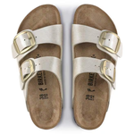 Ciabatta in pelle ARIZONA BIG BUCKLE 1020021 GRACEFUL PEARL WHITE BIRKENSTOCK Graceful pearl white 