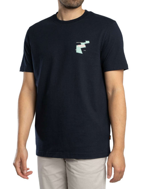 T-Shirt manica corta 50561872 10276578 01 404 BOSS Dark blue 