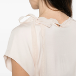 Blusa smanicata 106267A32U P97 PINKO Rosa tinta 
