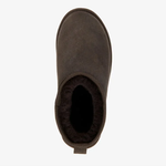 Stivali in suede con shearling STINGER MICRO W10937 CHOC EMU AUSTRALIA Chocolate 