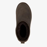 Stivali in suede con shearling STINGER MICRO W10937 CHOC EMU AUSTRALIA Chocolate 