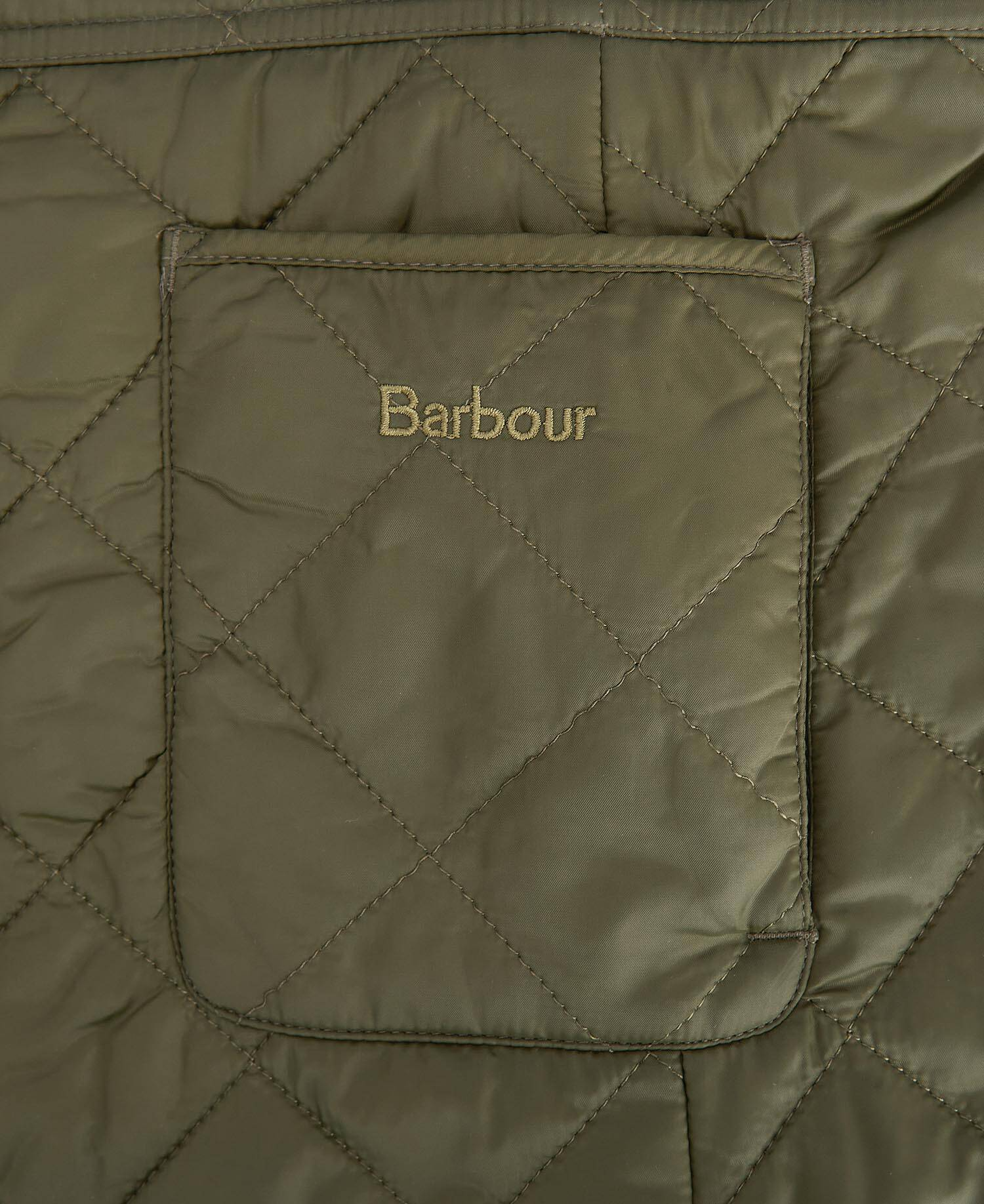 Giacca trapuntata LQU1012 LQU OL51 BARBOUR Olive/pale pink 