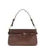 Borsa a spalla in pelle 106176A0QO R49Q PINKO Burgundy wine antigue gold 